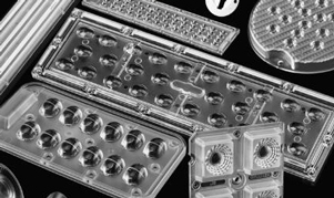 Multi-cell LED optics